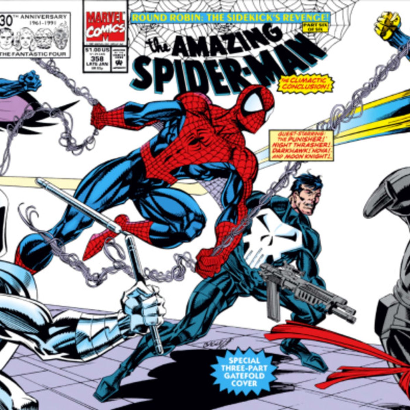 Unspoken Issues #144 - Amazing Spider-Man "Round Robin: The Sidekick's Revenge" episode artwork