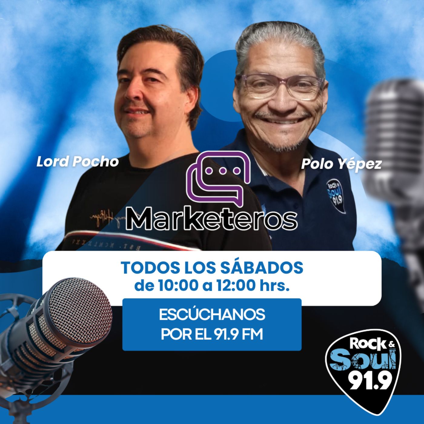 Los Marketeros Radio cover