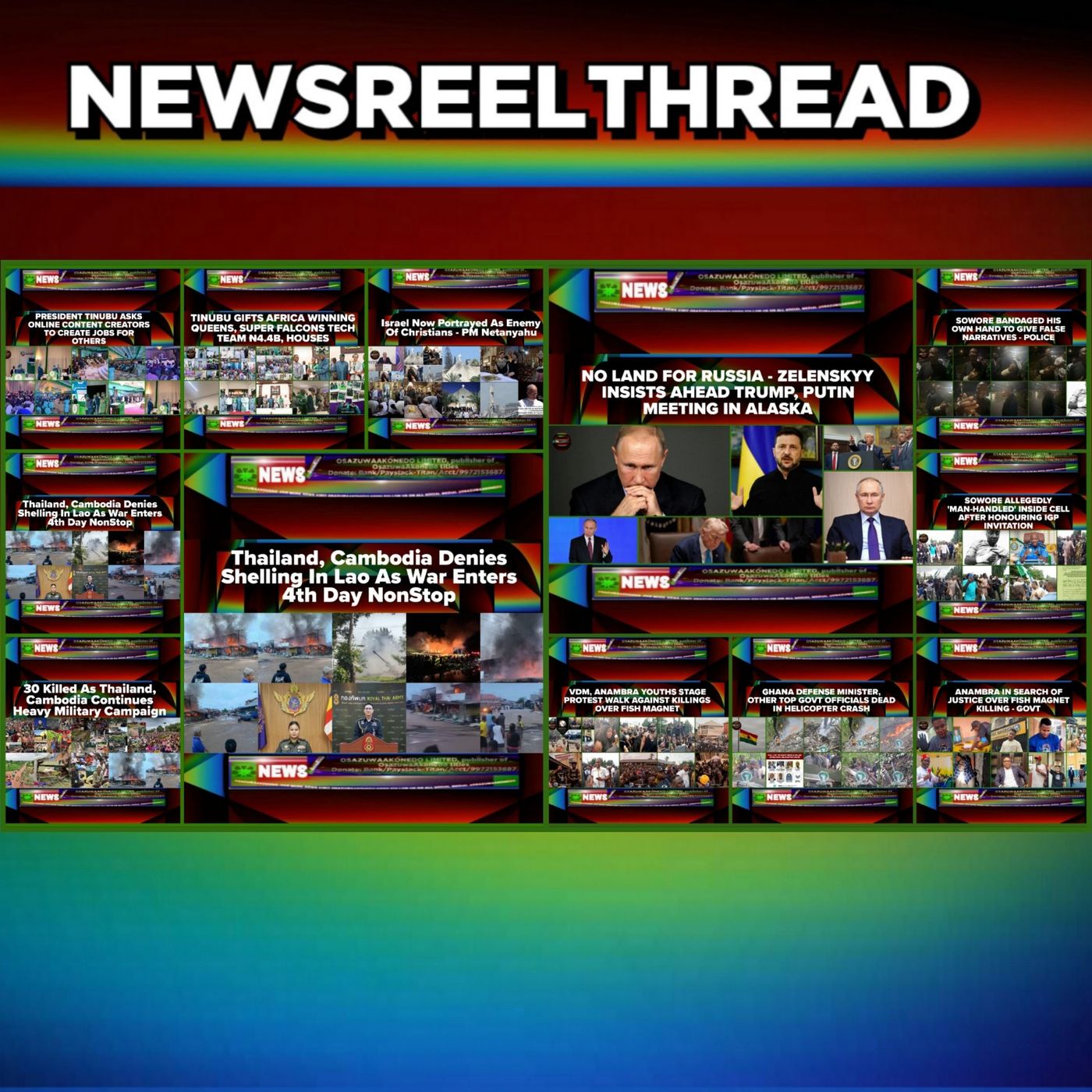 NewsReelThread @6am 10-8 episode artwork