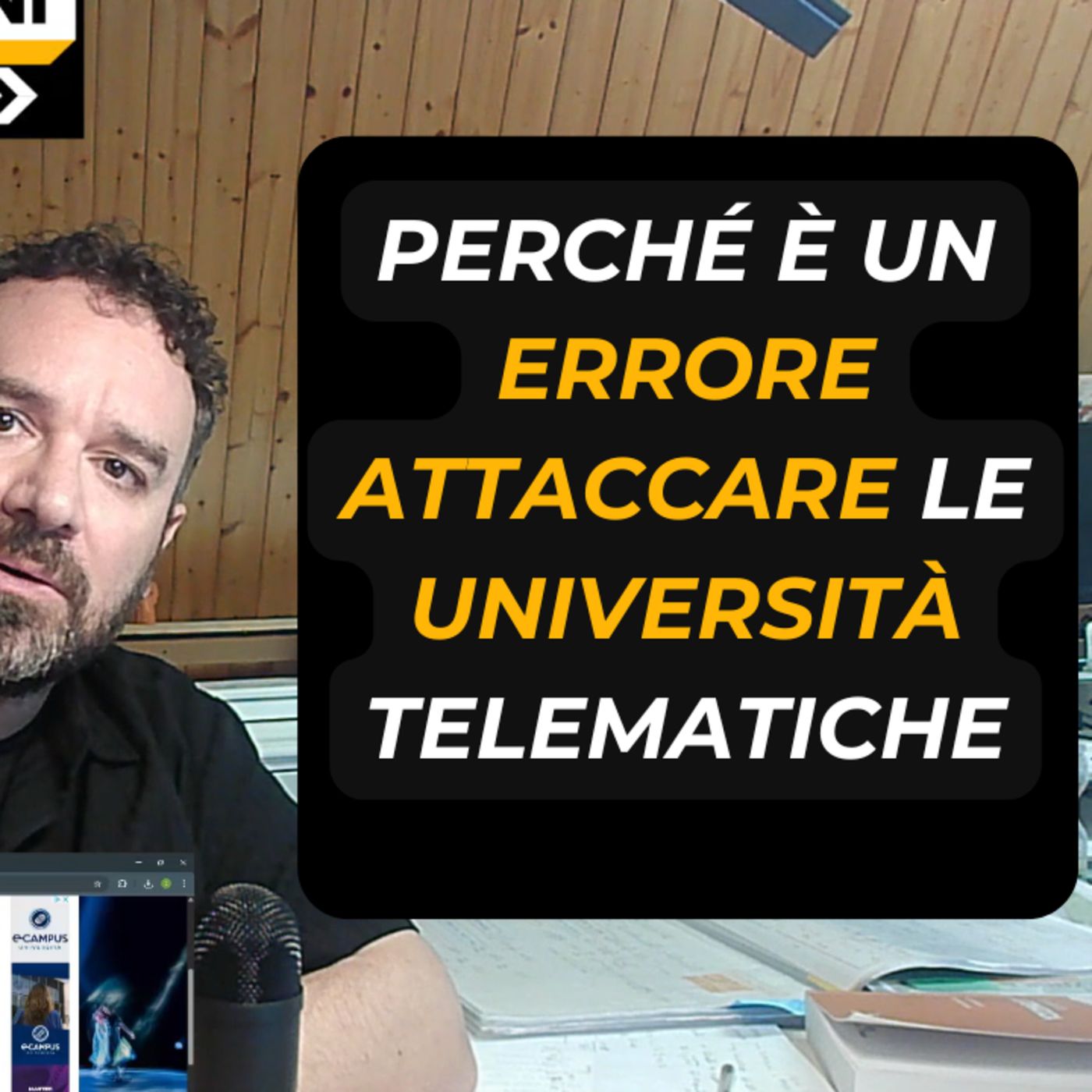 Perché è un errore attaccare le università telematiche episode artwork