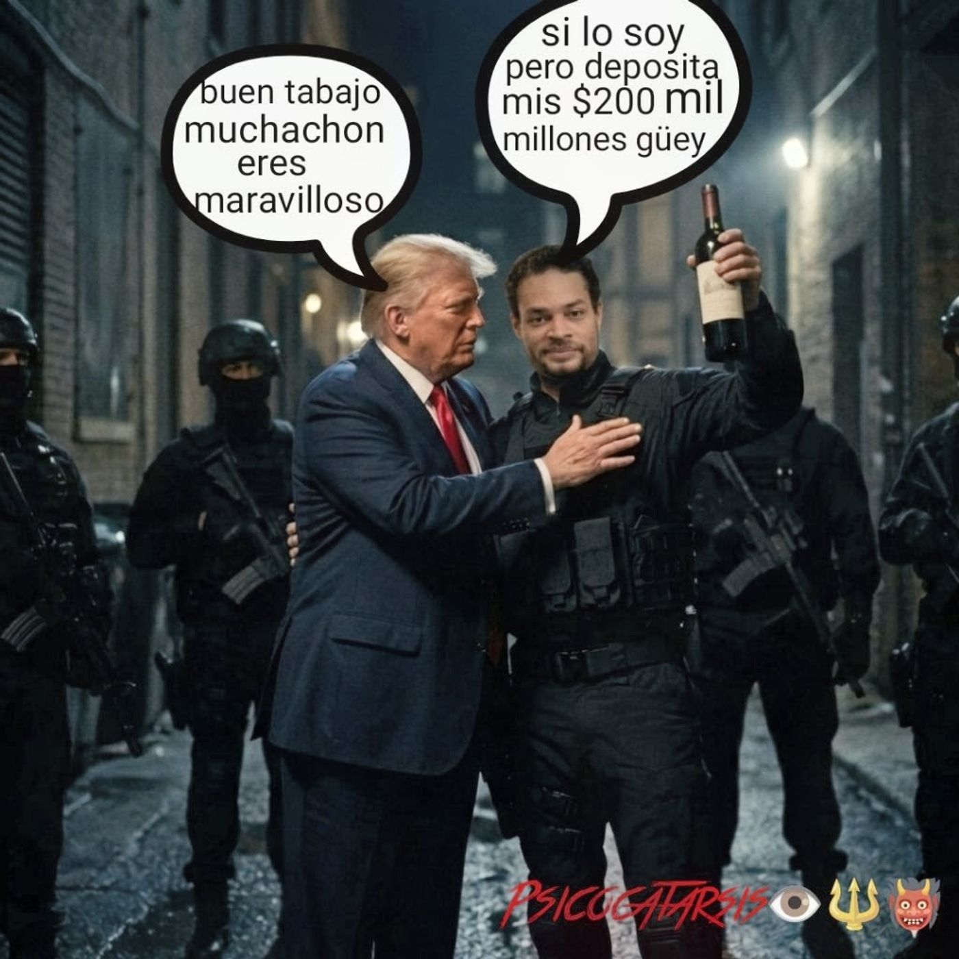 El auto atentado del pedofilo canibal Trump es un montaje y los idiotas creen que es real episode artwork