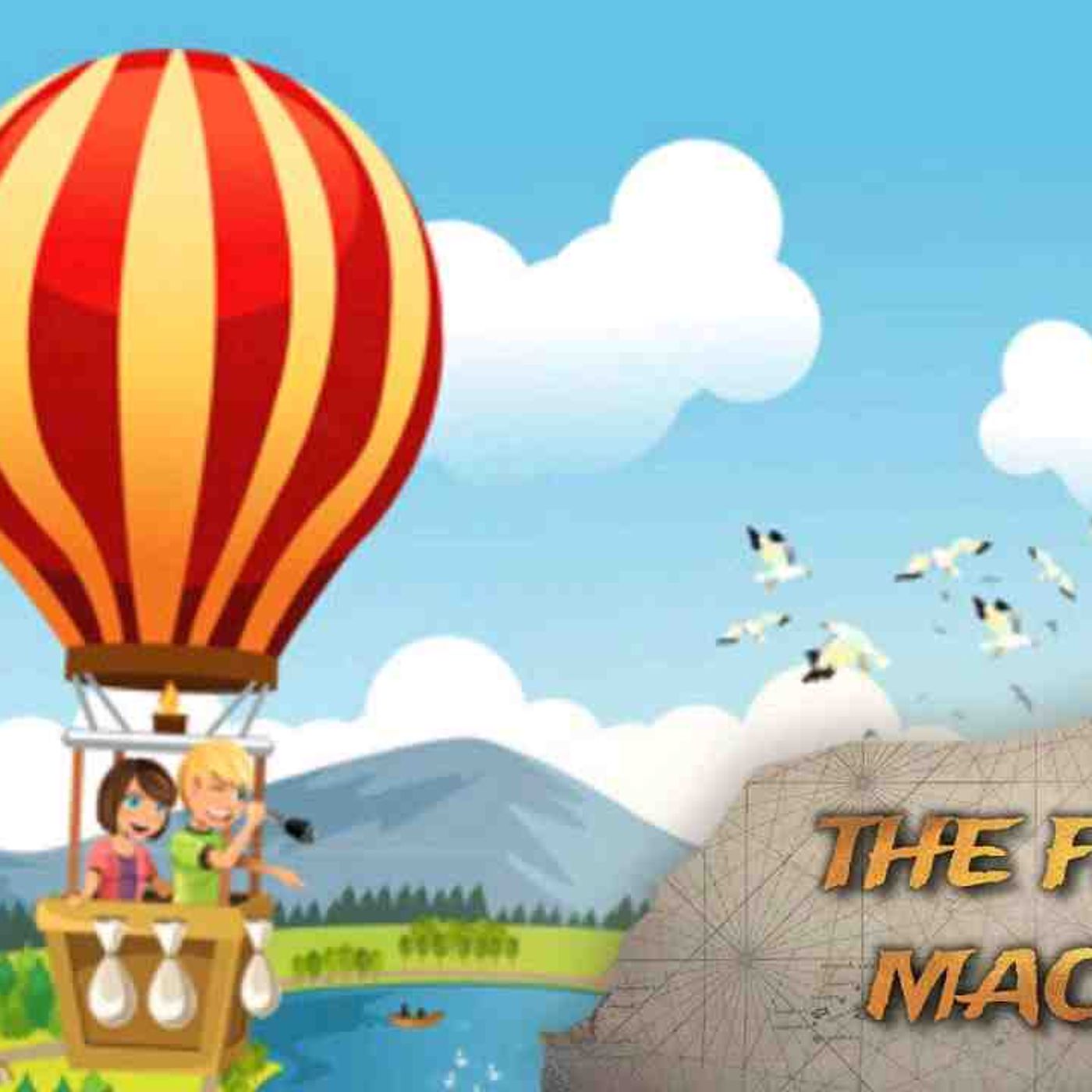 Sleep Meditation for Children _ THE FLYING MACHINE _ Sleep Story for Kids episode artwork