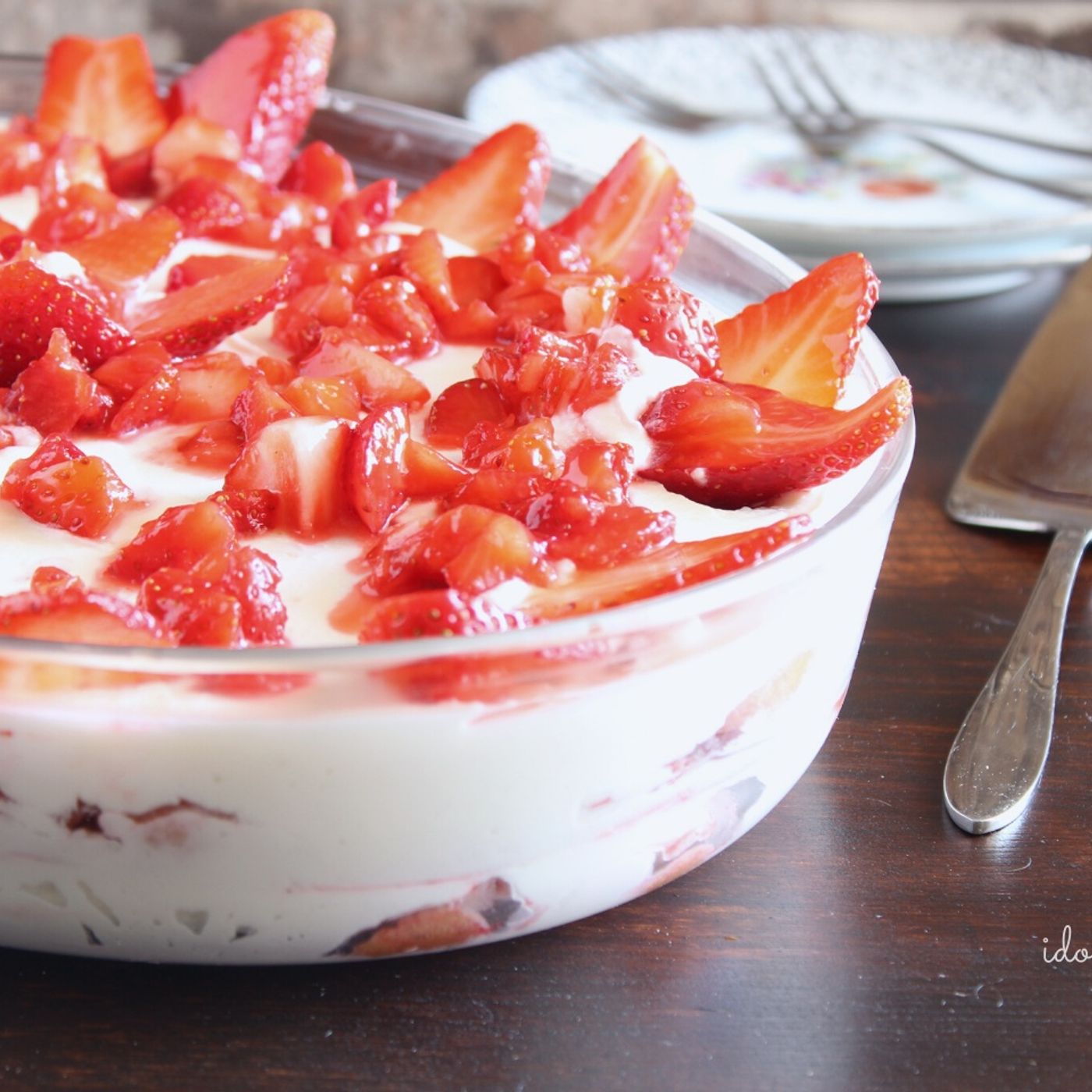 Tiramisù alle fragole
