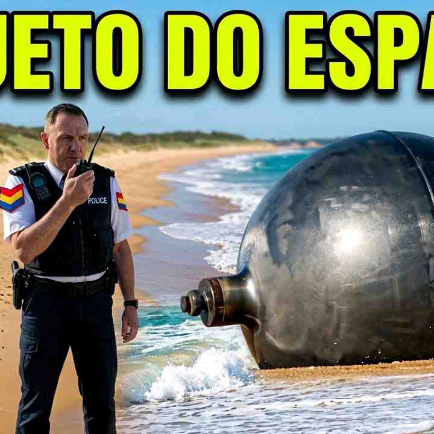 Esferas metálicas misteriosas aparecem em praia australiana
