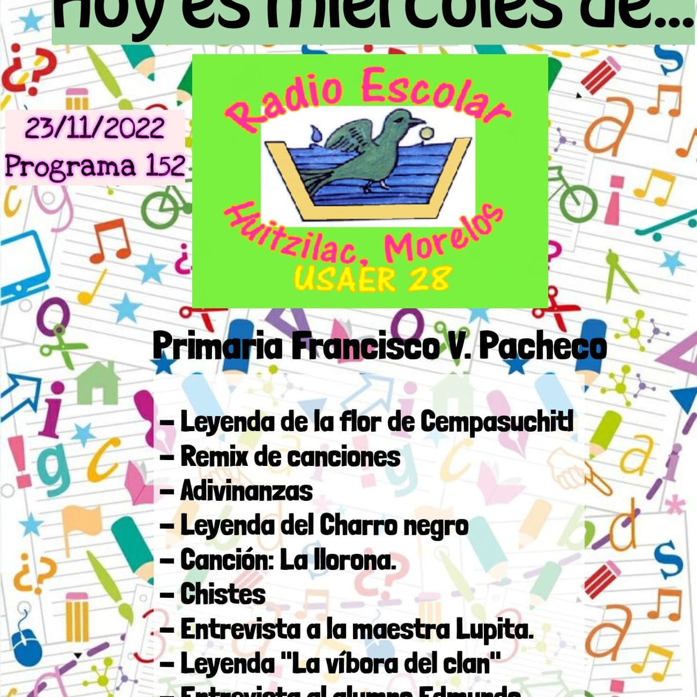 Radio Escolar Huitzilac, Morelos.
