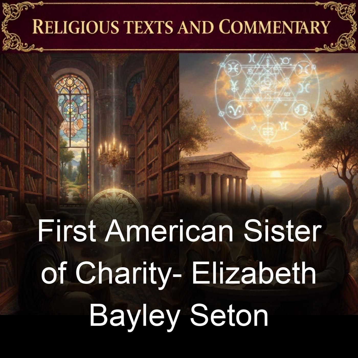 First American Sister of Charity- Elizabeth Bayley Seton cover art