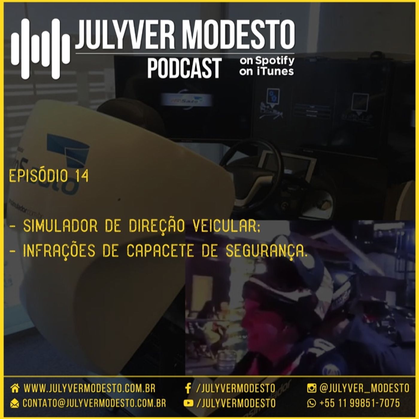Episódio 14 - Trânsito, por Julyver Modesto episode artwork