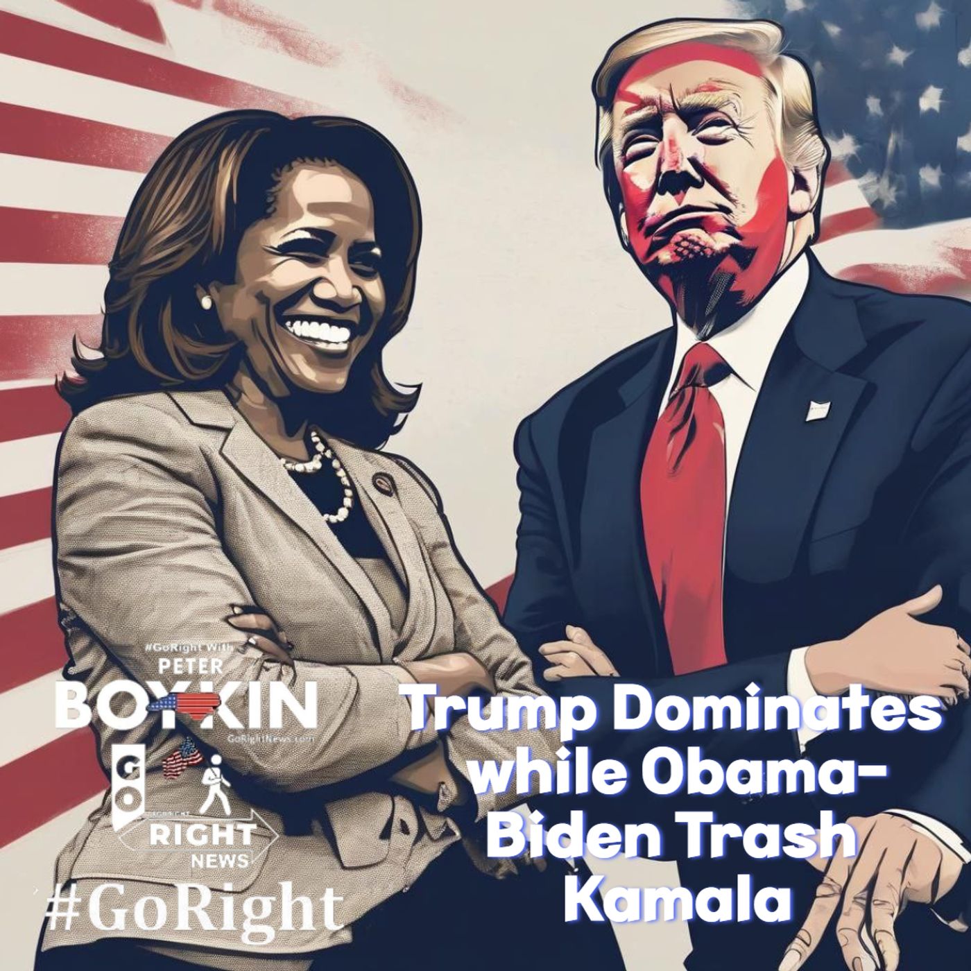 Trump Dominates while Obama-Biden Trash Kamala