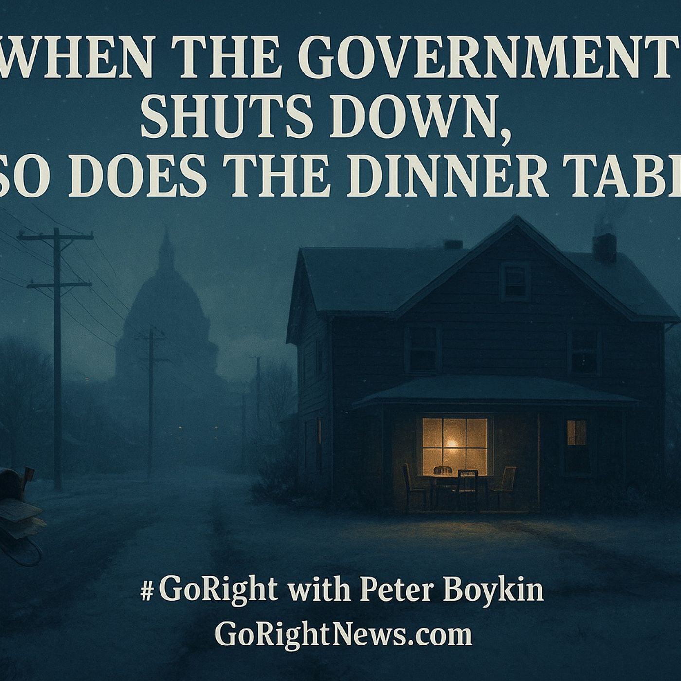The Government Is Shut Down with Promises to Reopen, But Why Are Americans Still Going Hungry?