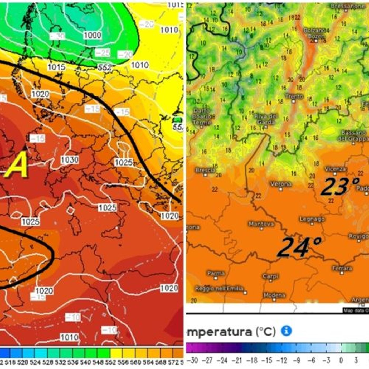 Previsioni 10-12 ottobre: “ottobrata” verso l’apice con punte di 23 gradi