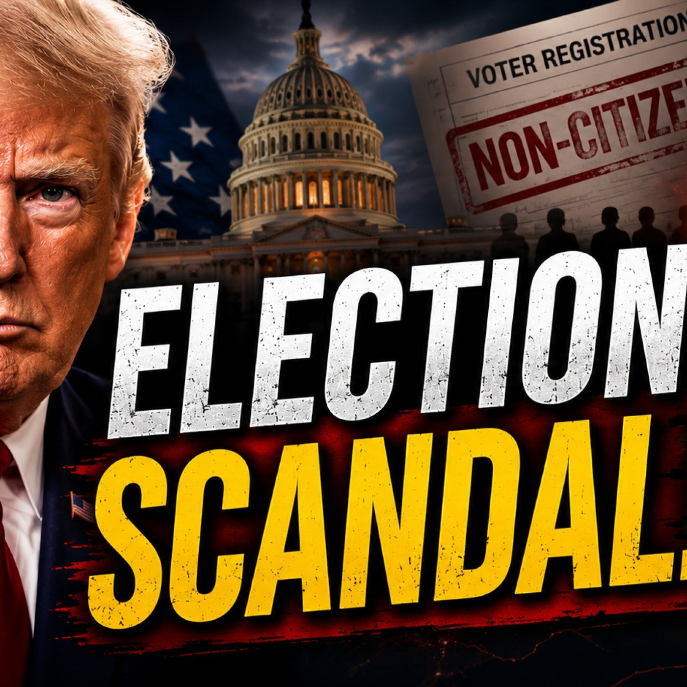 Trump's Election Claims Grow Stronger as New Jersey Admits Non-Citizens Were Registered episode artwork