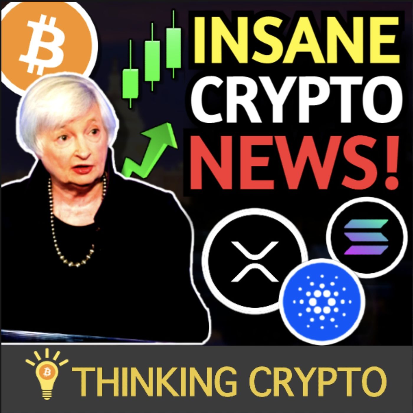 JANET YELLEN TURNS BULLISH ON CRYPTO & BIG CRYPTOCURRENCY REGULATIONS NEWS!