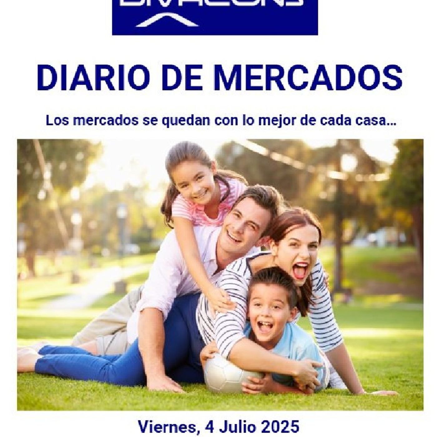 PODCAST en abierto DIARIO DE MERCADOS Viernes 4 Julio 2025 episode artwork