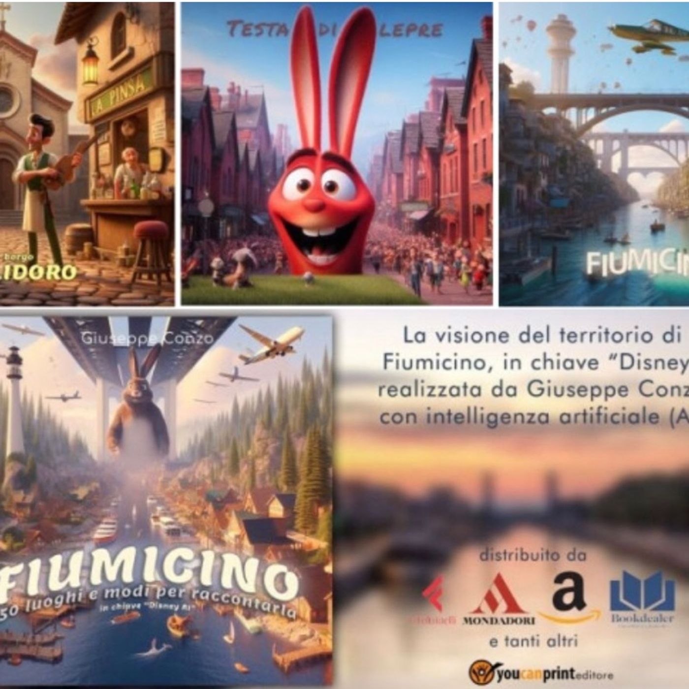 FIUMICINO in chiave “ Disney “, AI episode artwork