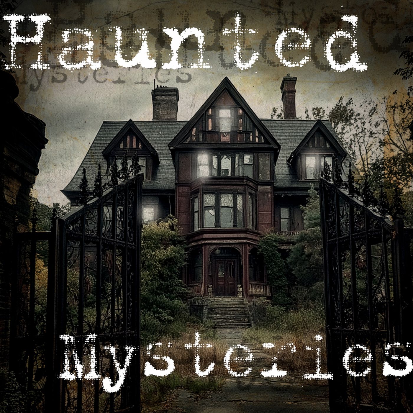Haunted Mysteries podcast artwork
