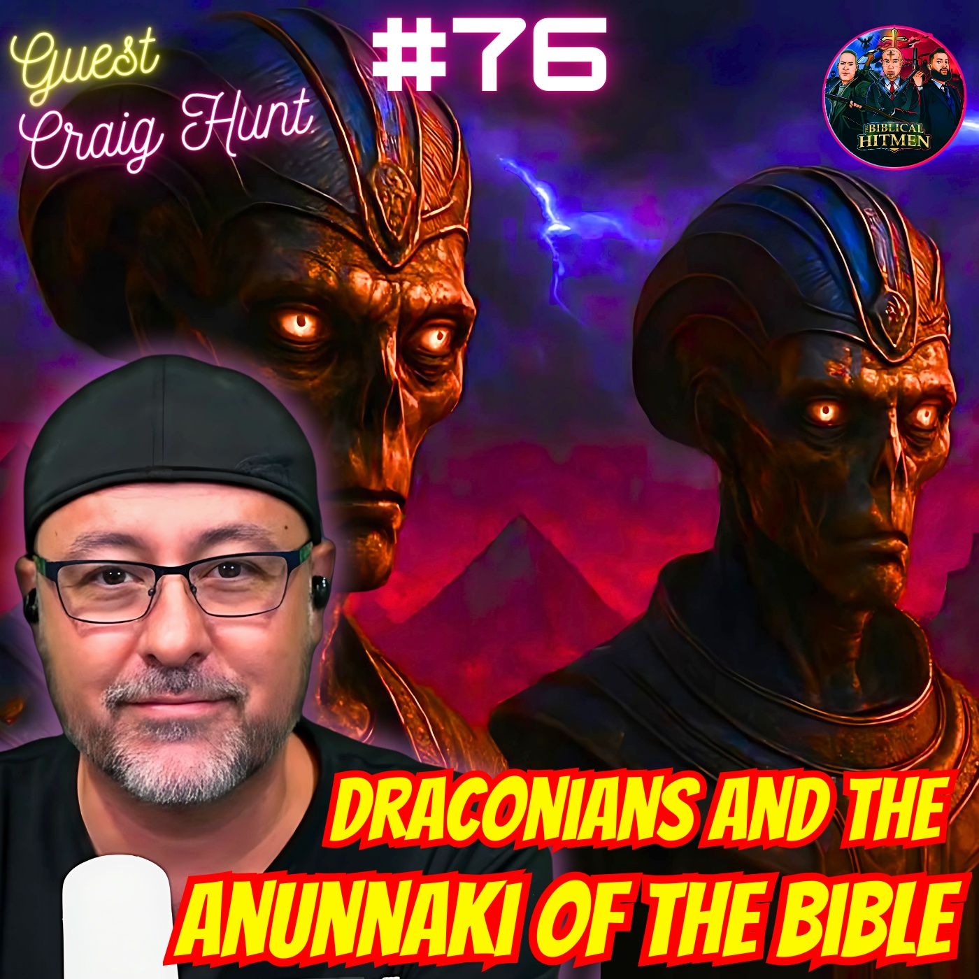 #76. Anunnaki In The Bible| Marduk/Satan| Subterranean Civilizations| Draco Entities  w/ Craig Hunt| IBELIEVEX
