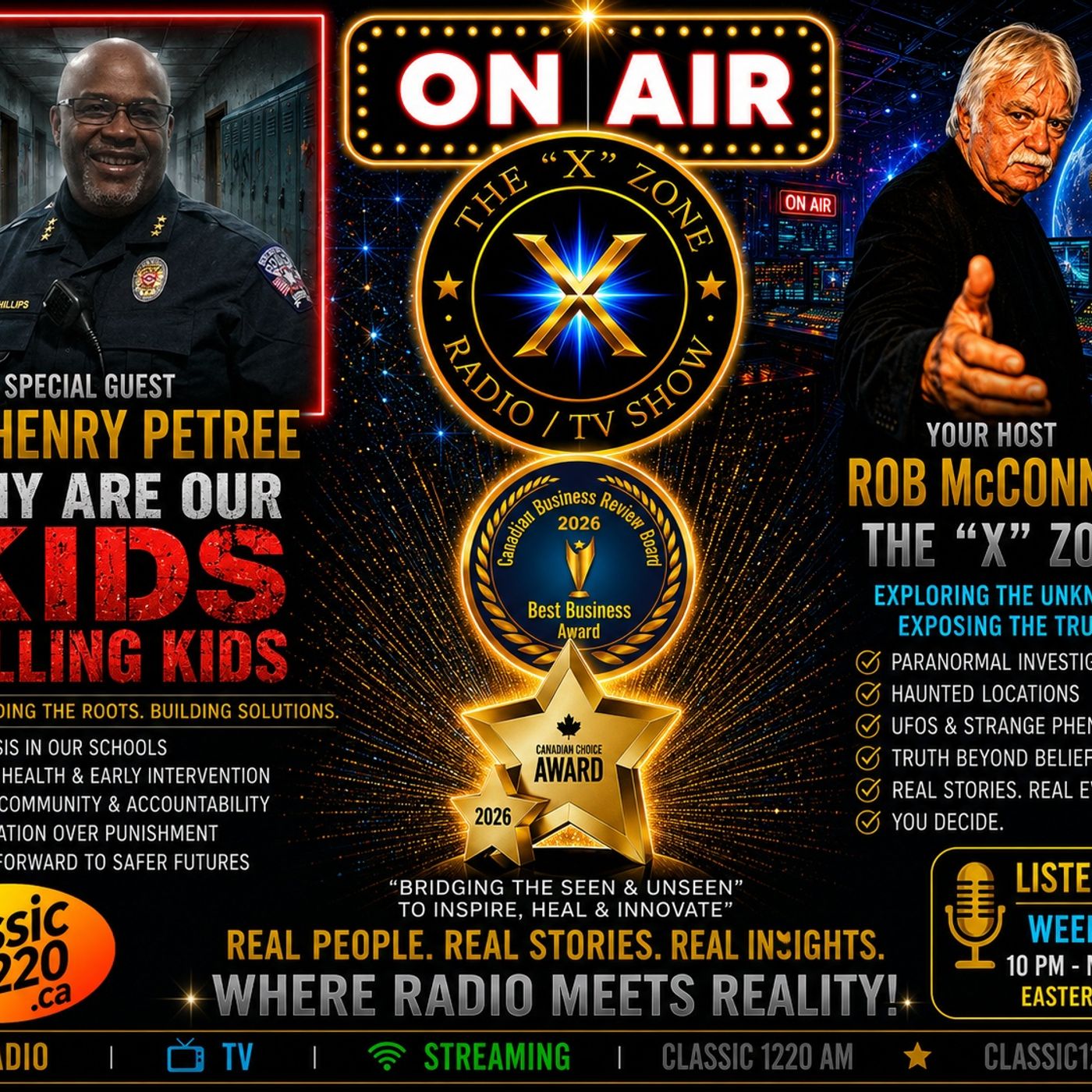 Rob McConnell Interviews - DR. HENRY PETREE - Why Are Our Kids Killing Kids episode artwork