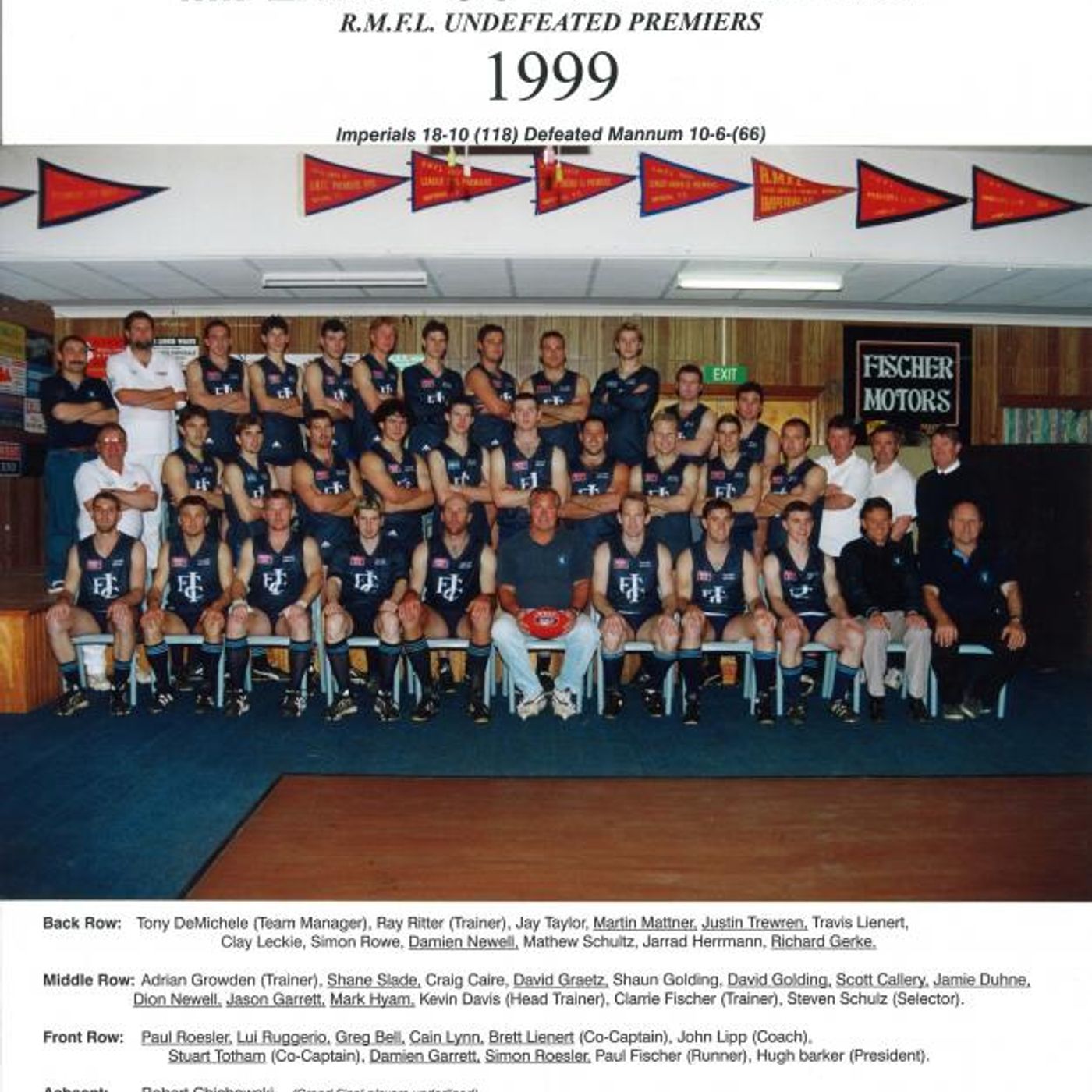 AFL Premiership Player Martin Mattner reflects on his 1999 Grand Final victory with the Imperials in the River Murray Footy League episode artwork