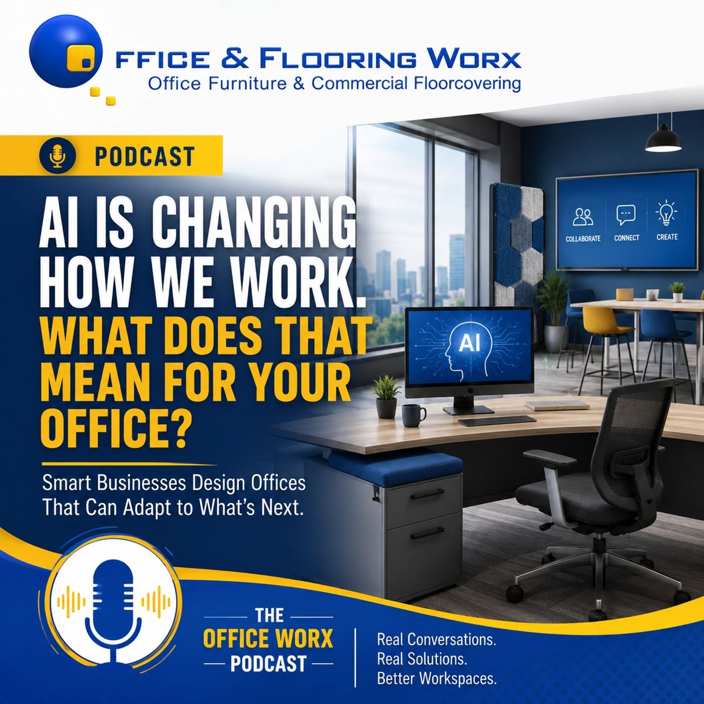 AI Is Changing How We Work. What Does That Mean for Your Office? #28 episode artwork
