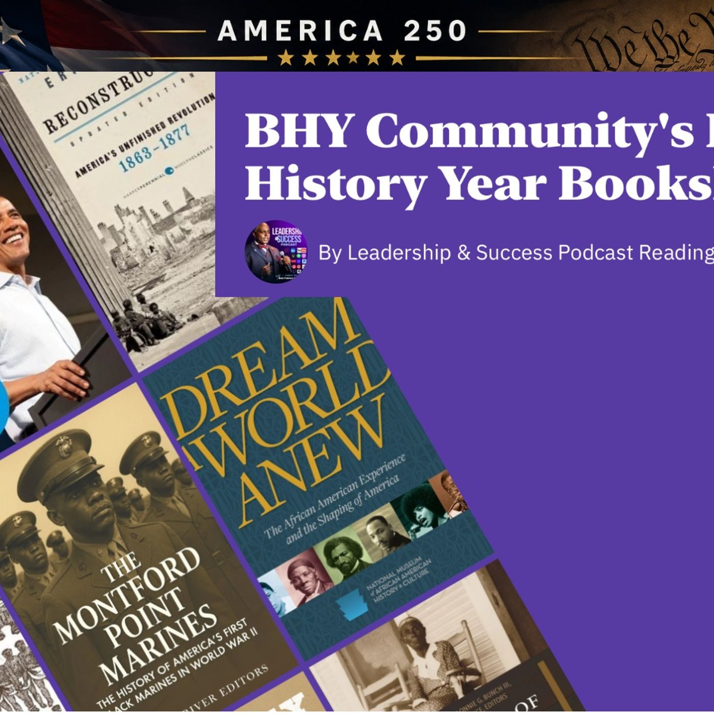 S250:E2 VIDEO️ LIVE Building America’s Black History Bookshelf episode artwork