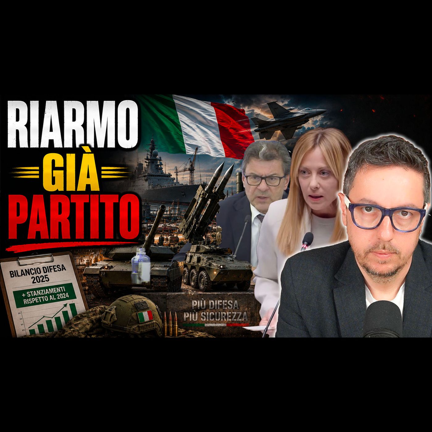 IL RIARMO ITALIANO È GIÀ INIZIATO episode artwork