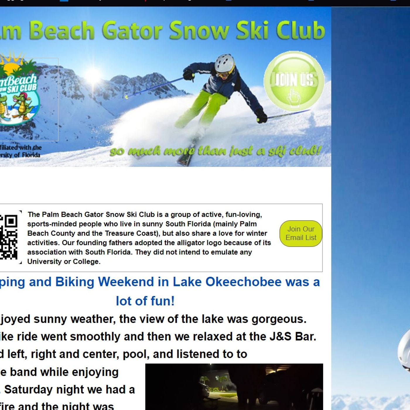 PLAM BEACH GATOR SNOW SKI CLUB
