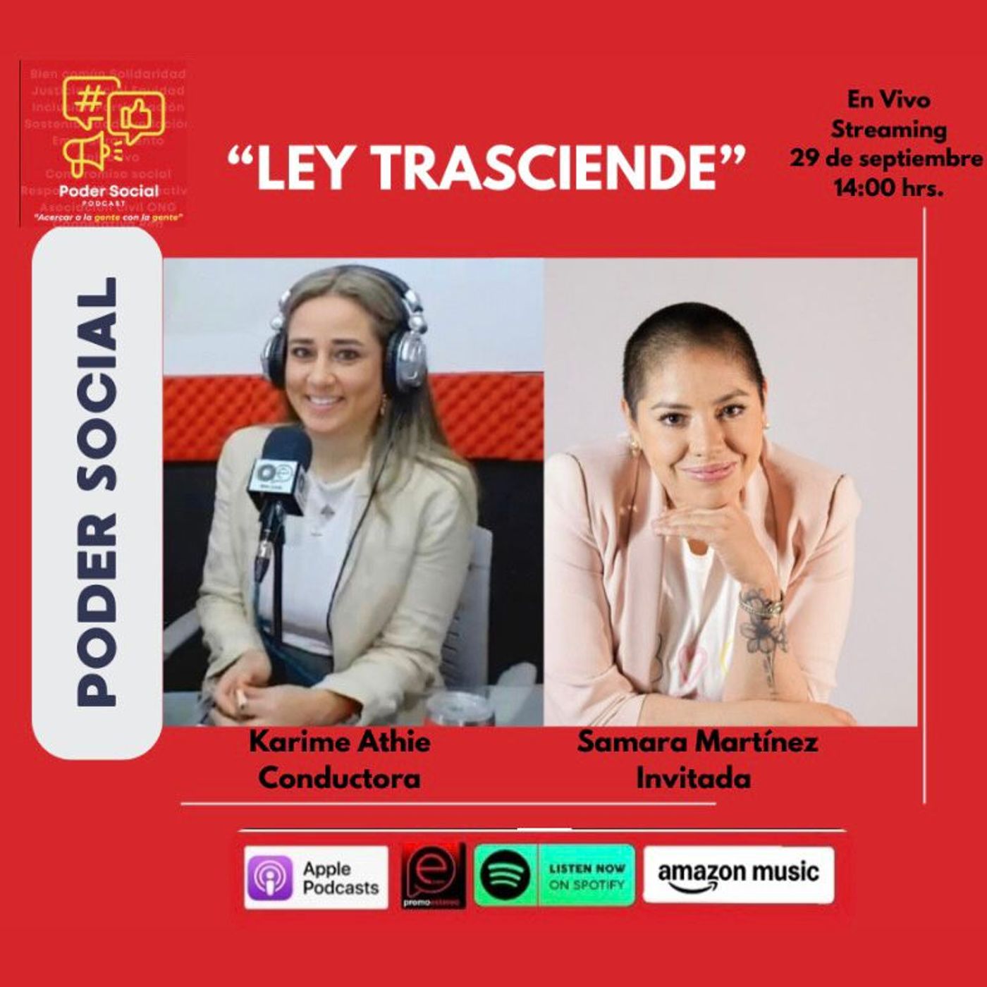 PODER SOCIAL || LEY TRASCIENDE