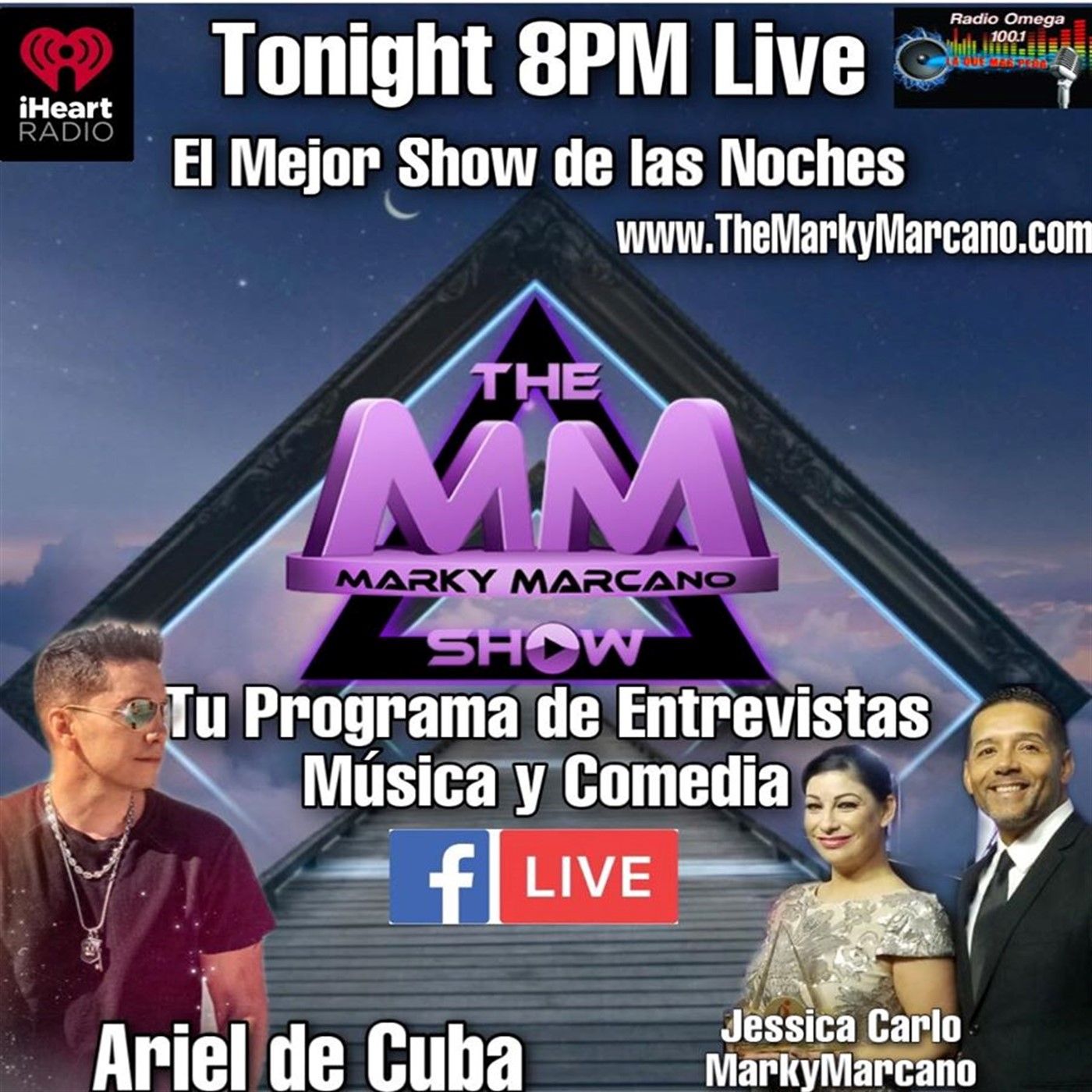 INVITADO ARIEL DE CUBA THEMARKYMARCANOSHOW ENTREVISTAS MUSICA Y COMEDIA episode artwork