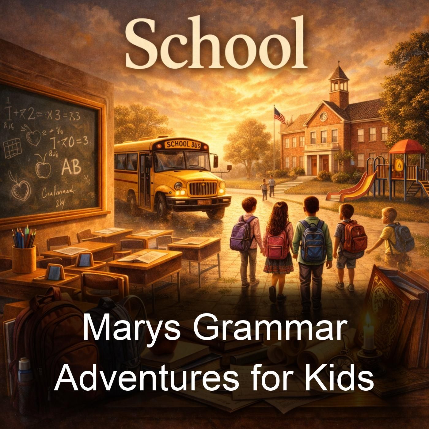 Marys Grammar Adventures for Kids cover art