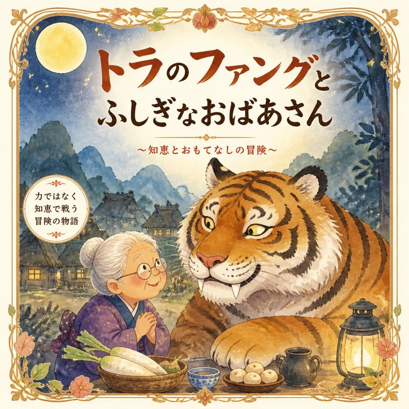 【韓国の昔話】くいしんぼうなトラ「ファング」と、おばあさんの知恵比べ episode artwork