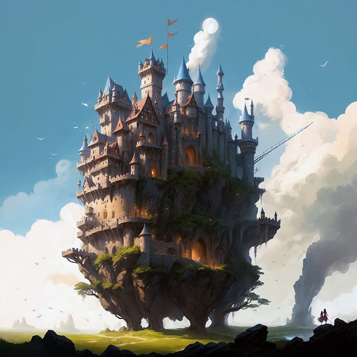 Ходячий замок. Глава двадцатая, в которой Софи становится всё труднее покинуть замок