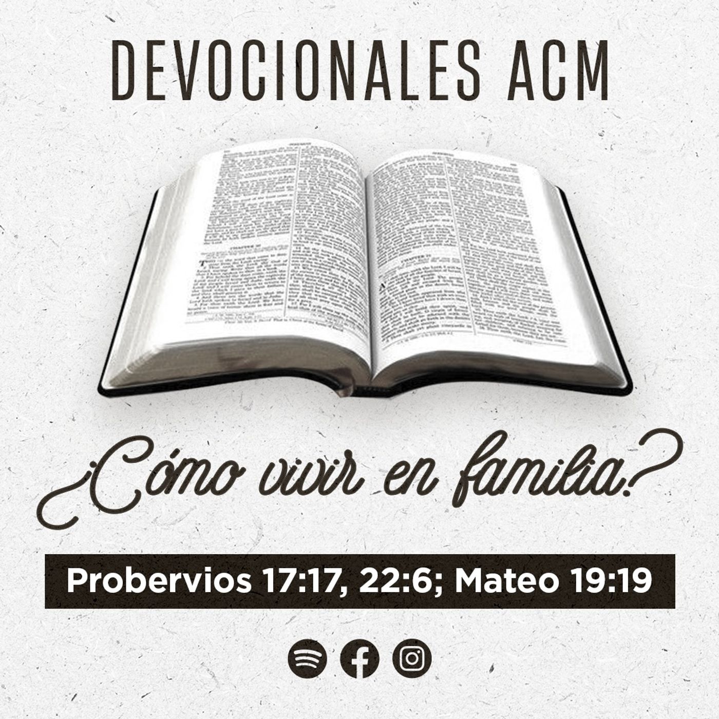 ¿Cómo vivir en familia? | Probervios 17:17, 22:6; Mateo 19:19 episode artwork