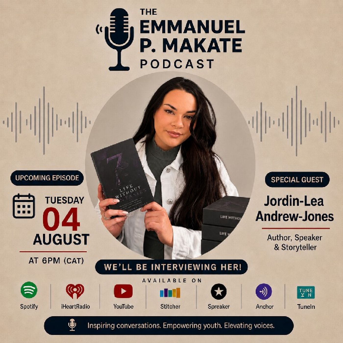 In conversation with Jordin-Lea Andrews-Jones - Two times Published Author episode artwork