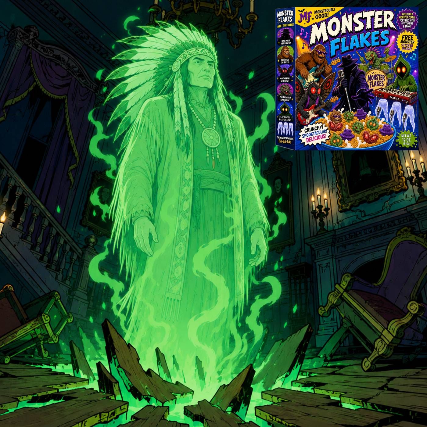 "Run, Run, Run From The Hey-O!" by Monster Flakes episode artwork