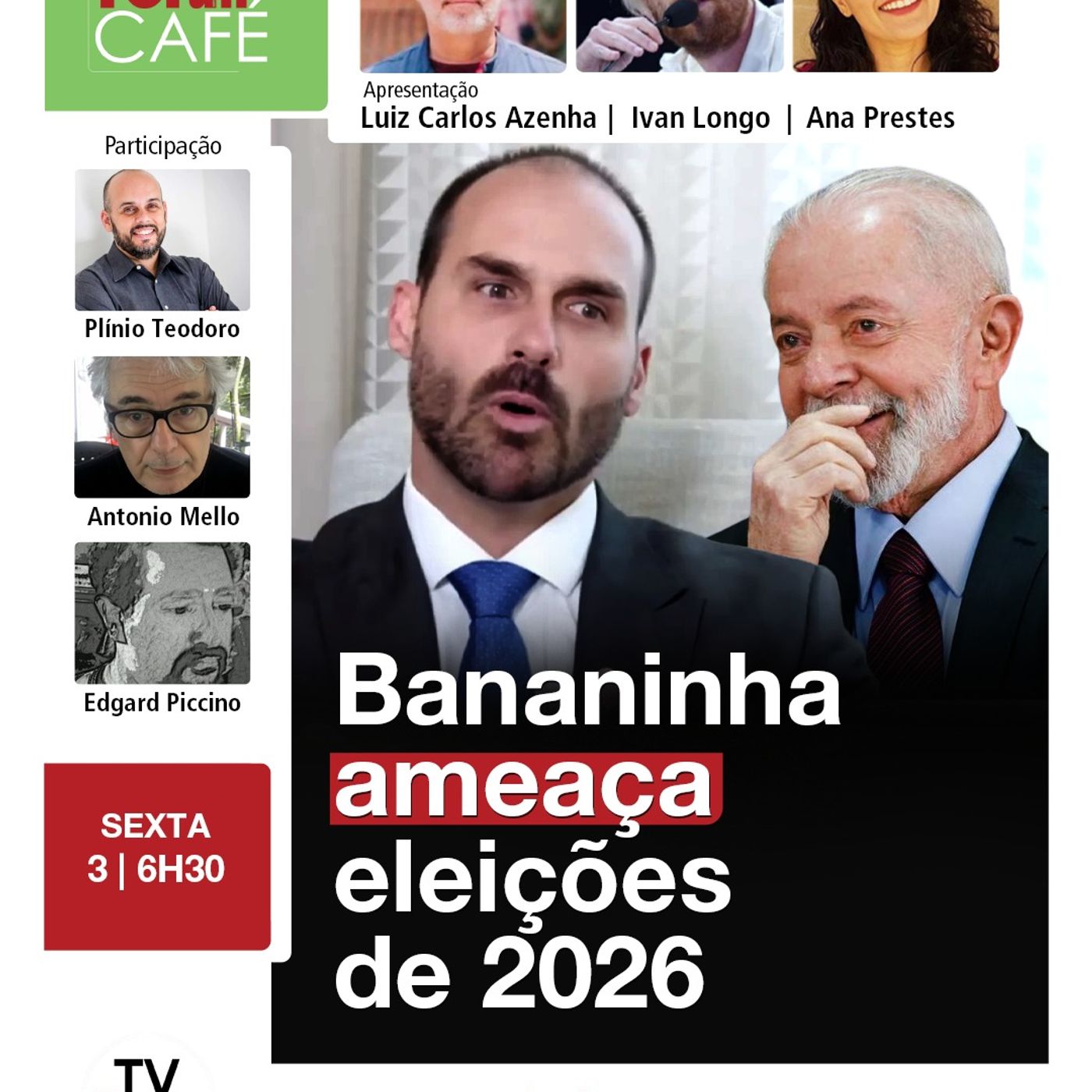Depois de golaço de Lula, filho de Jair Bolsonaro quer melar eleições de 2026 | 03.10.25