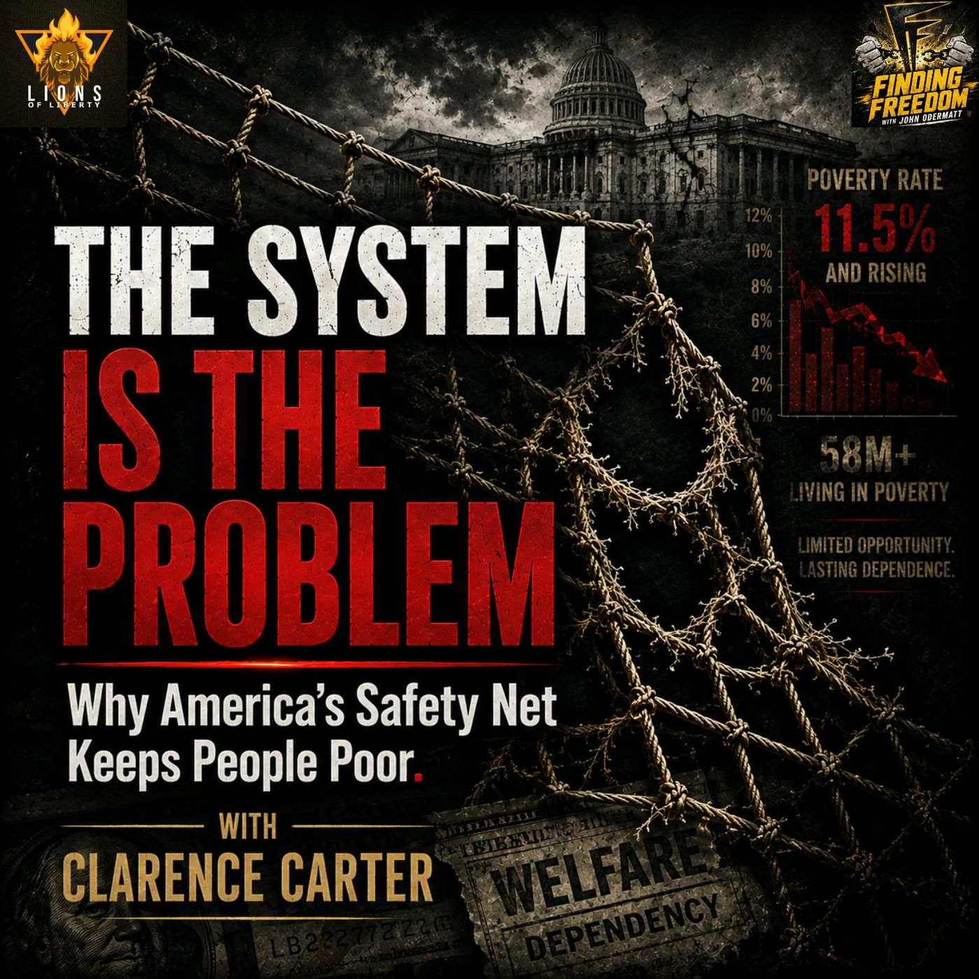 FF: The System is the Problem: Clarence Carter on Why America's Safety Net Keeps People Poor