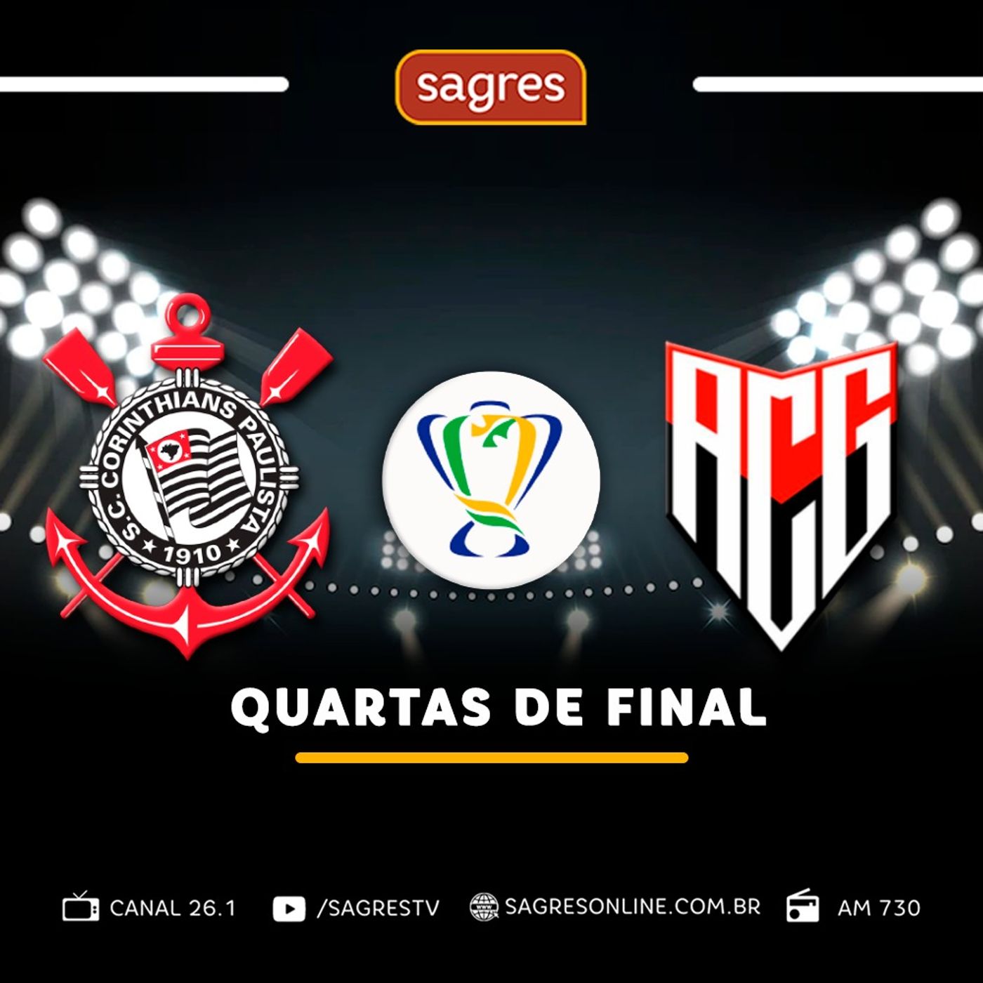 Copa do Brasil 2022 - Quartas de final (volta) - Corinthians 1x0 Atlético-GO, com Jaime Ramos episode artwork