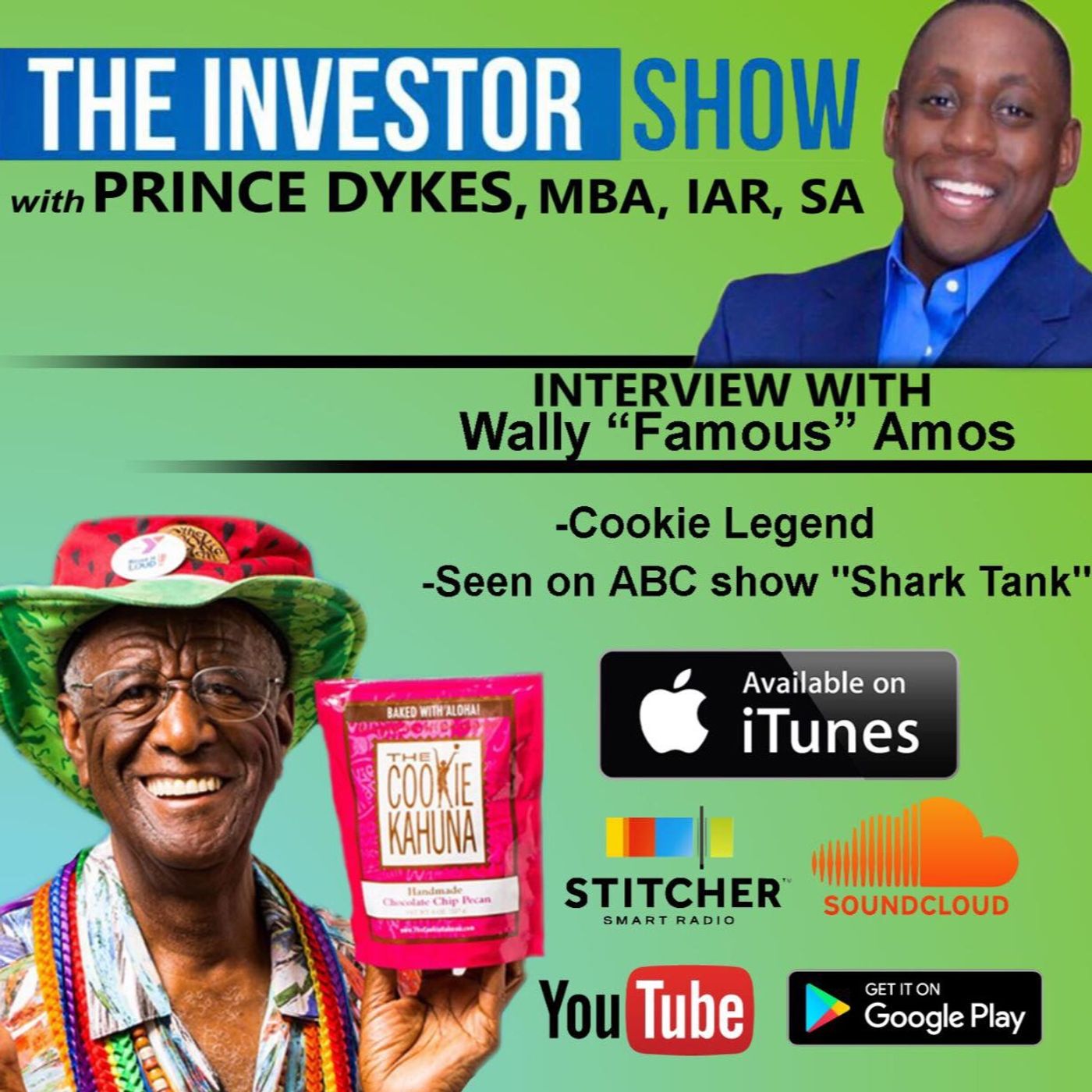 PODCAST Famous Amos Cookie Founder Wally “Famous” Amos Interview episode artwork