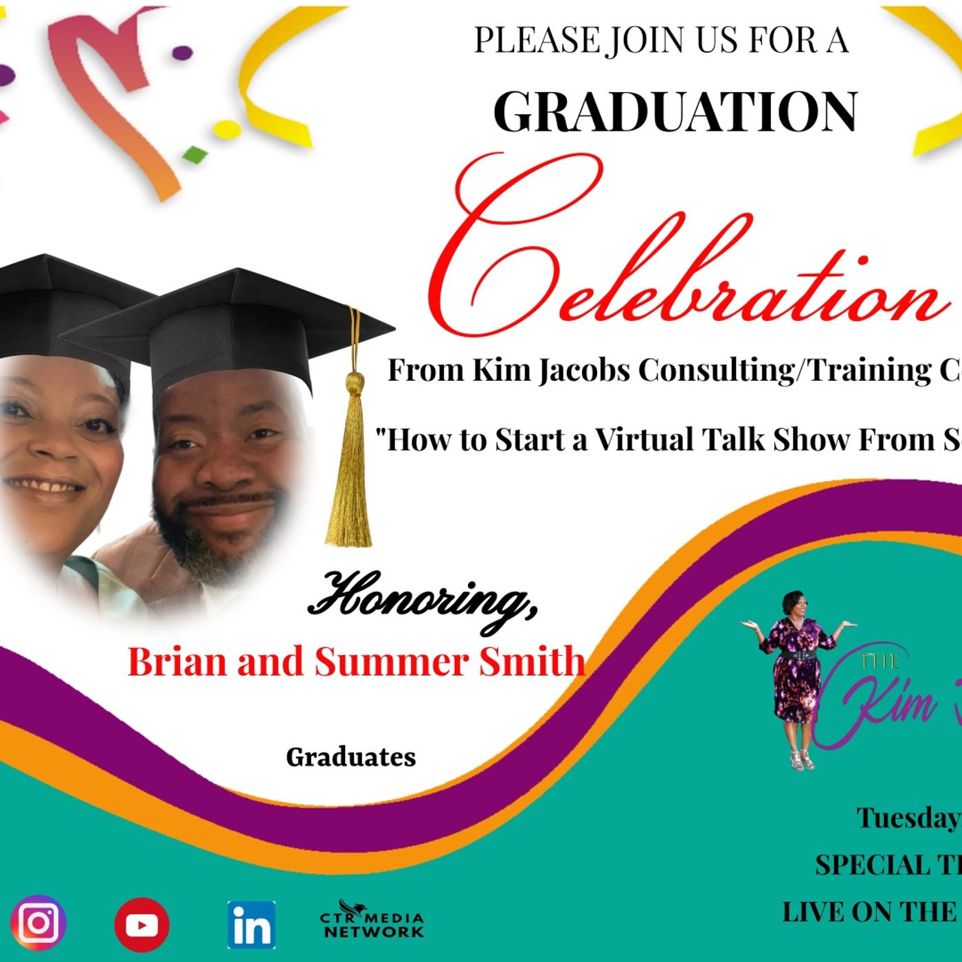 HUSBAND AND WIFE TEAM GRADUATE - HOW TO START A SHOW FROM SCRATCH
