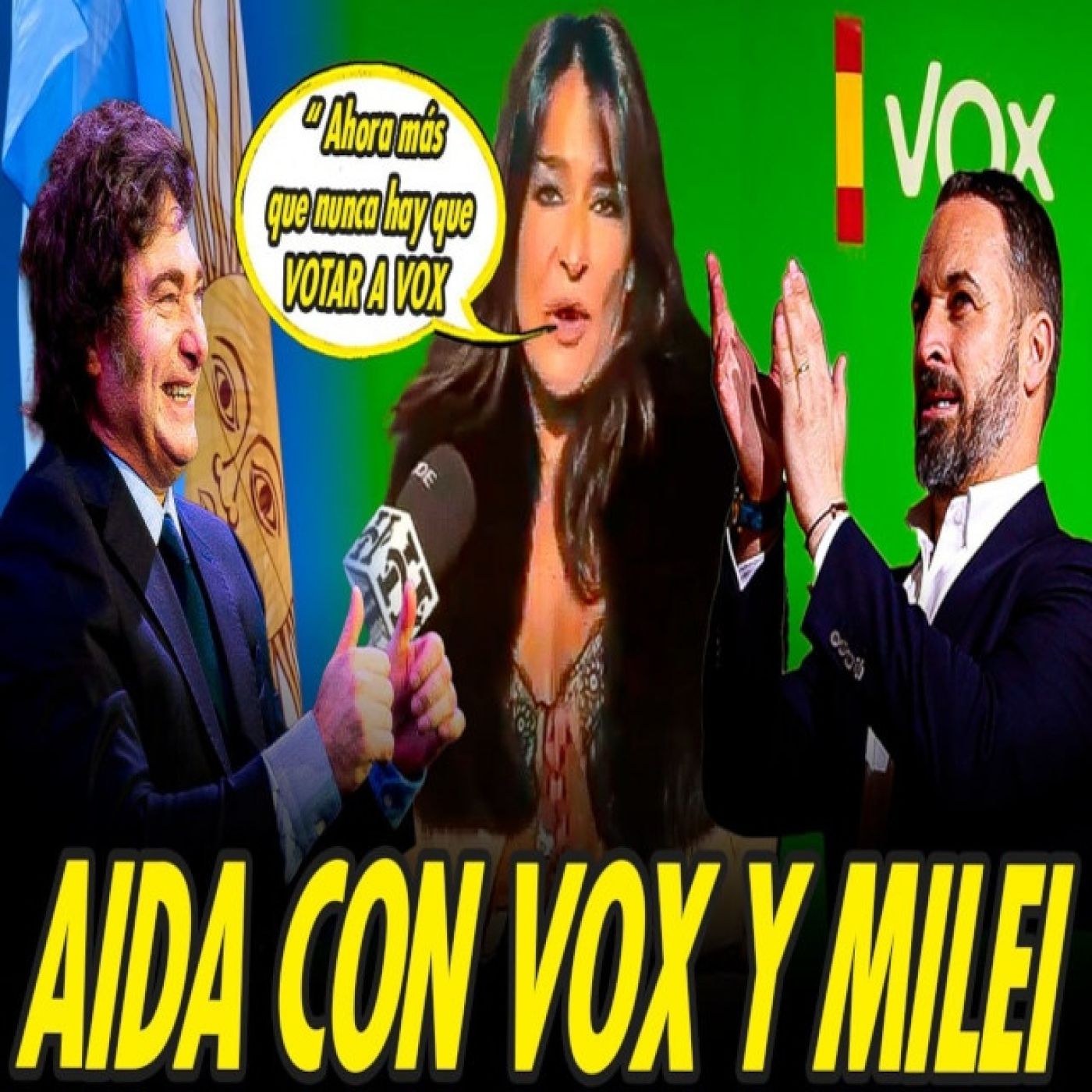 AÍDA NIZAR AHORA ES DE VOX, DE MILEI Y DE NO PAGAR IMPUESTOS episode artwork