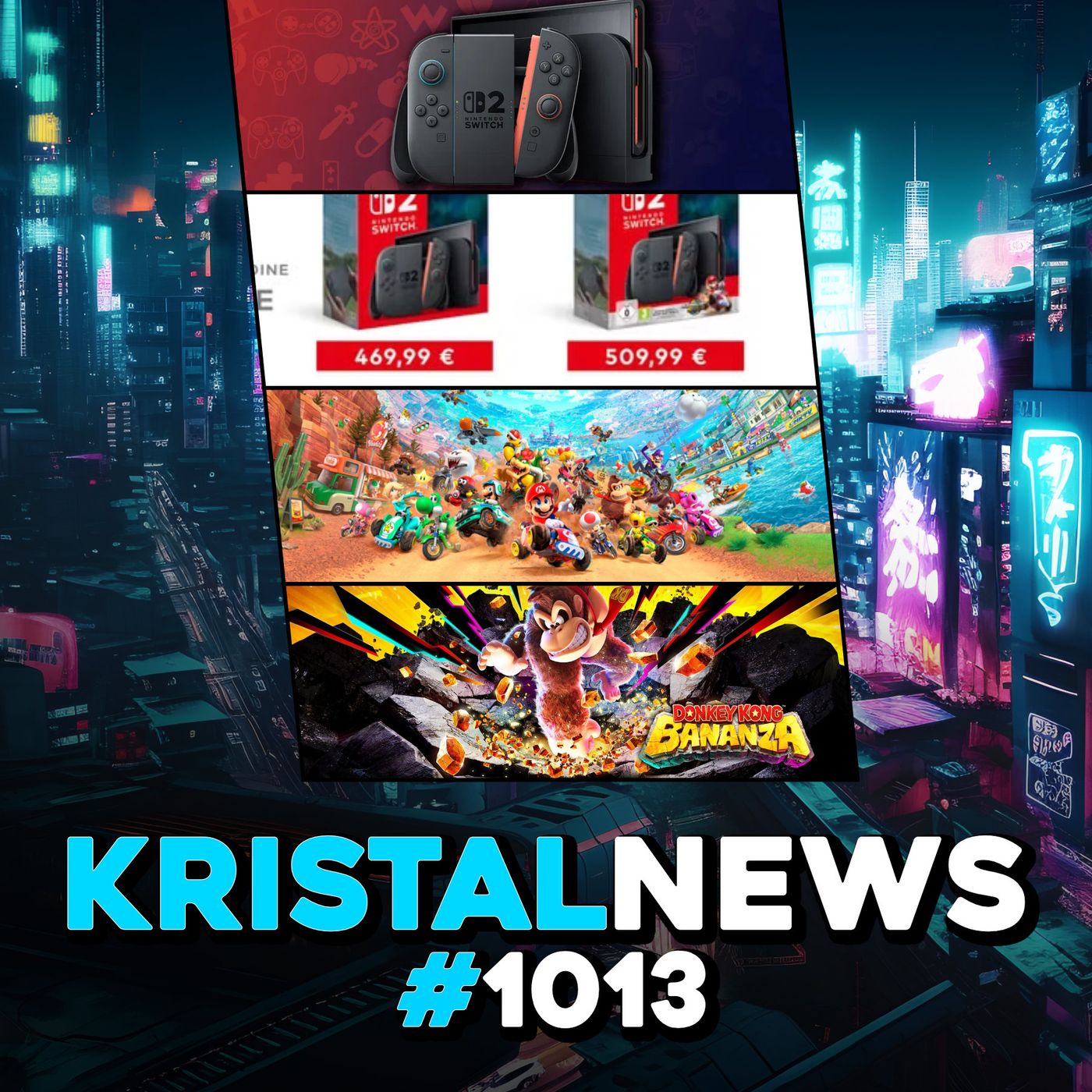 🎙 TUTTI gli ANNUNCI del NINTENDO DIRECT su SWITCH 2! | È come mi aspettavo. ▶ #KristalNews 1013 episode artwork