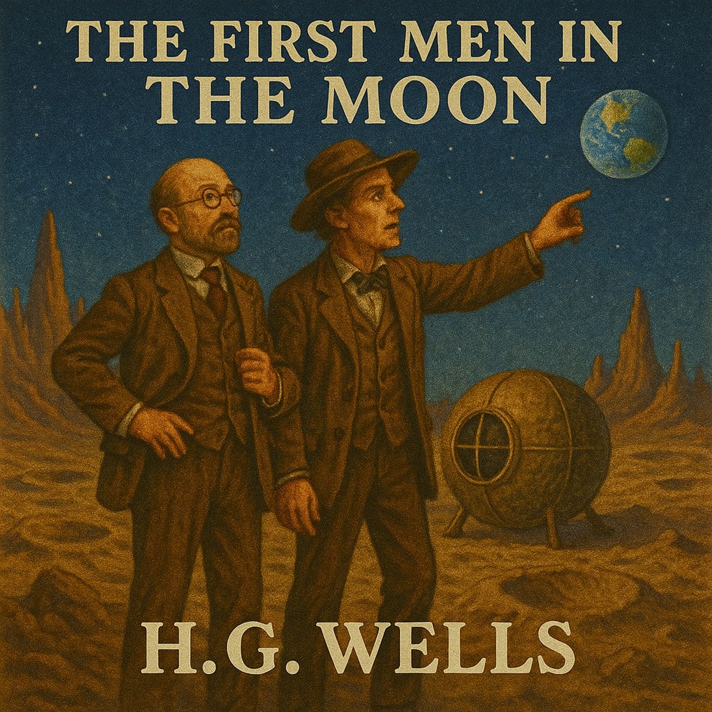 The First Men in the Moon by H.G. Wells