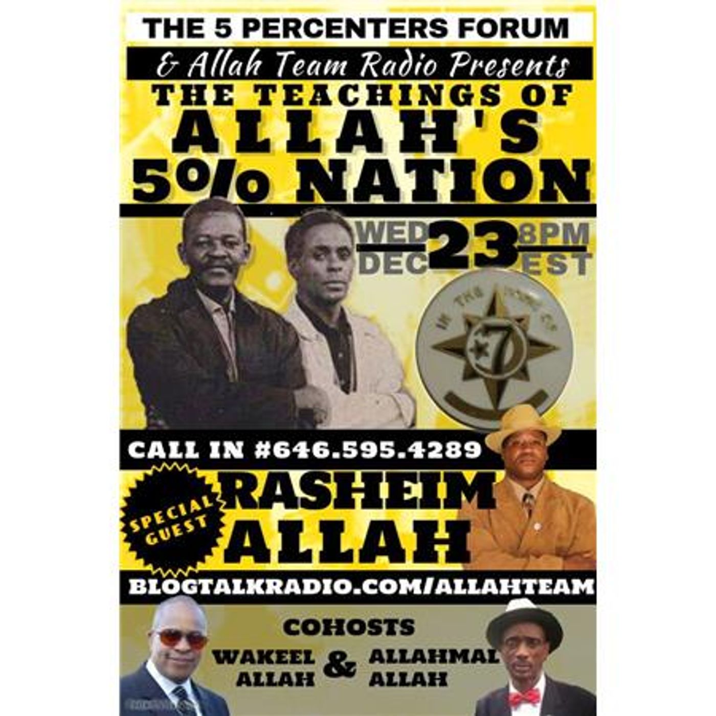 5% Series: "What Are the Teachings of Allah's 5% Nation"?  Q&A w/ Rasheim Allah episode artwork