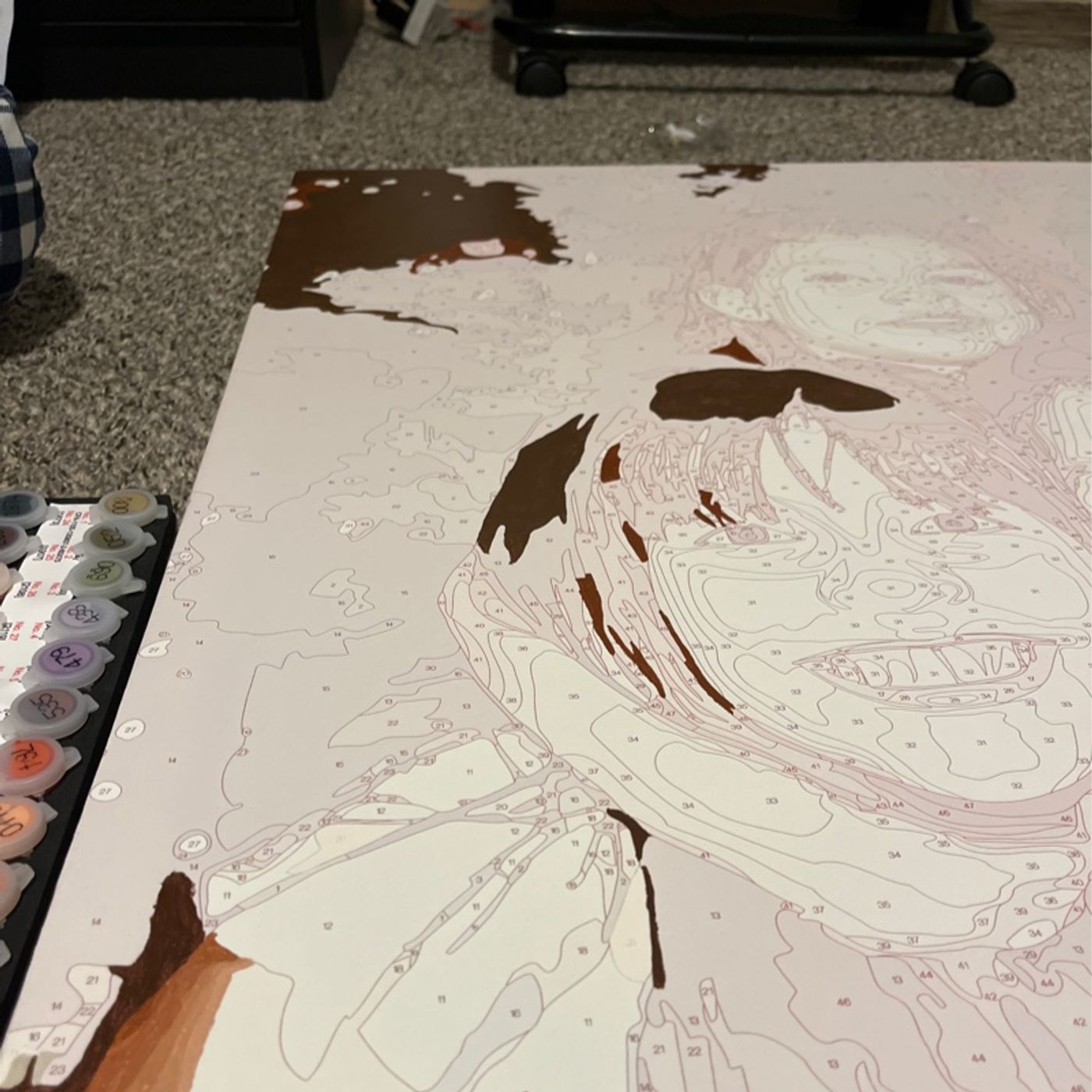 Painting in the ward