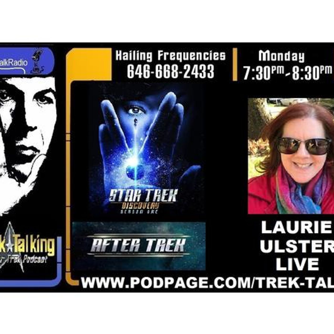LAURIE ULSTER joins us to discuss Discovery season 1, After Trek and podcasting