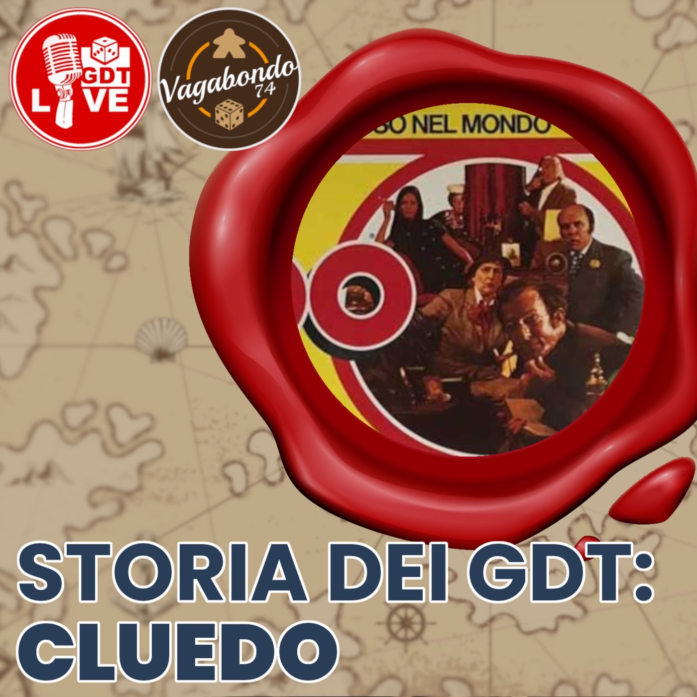 Storia dei GDT #1: CLUEDO, un'indagine lunga 80 anni! Grazie a Daniele "Vagabondo74" scopriamo origini, storia e tante curiosità intorno a u episode artwork