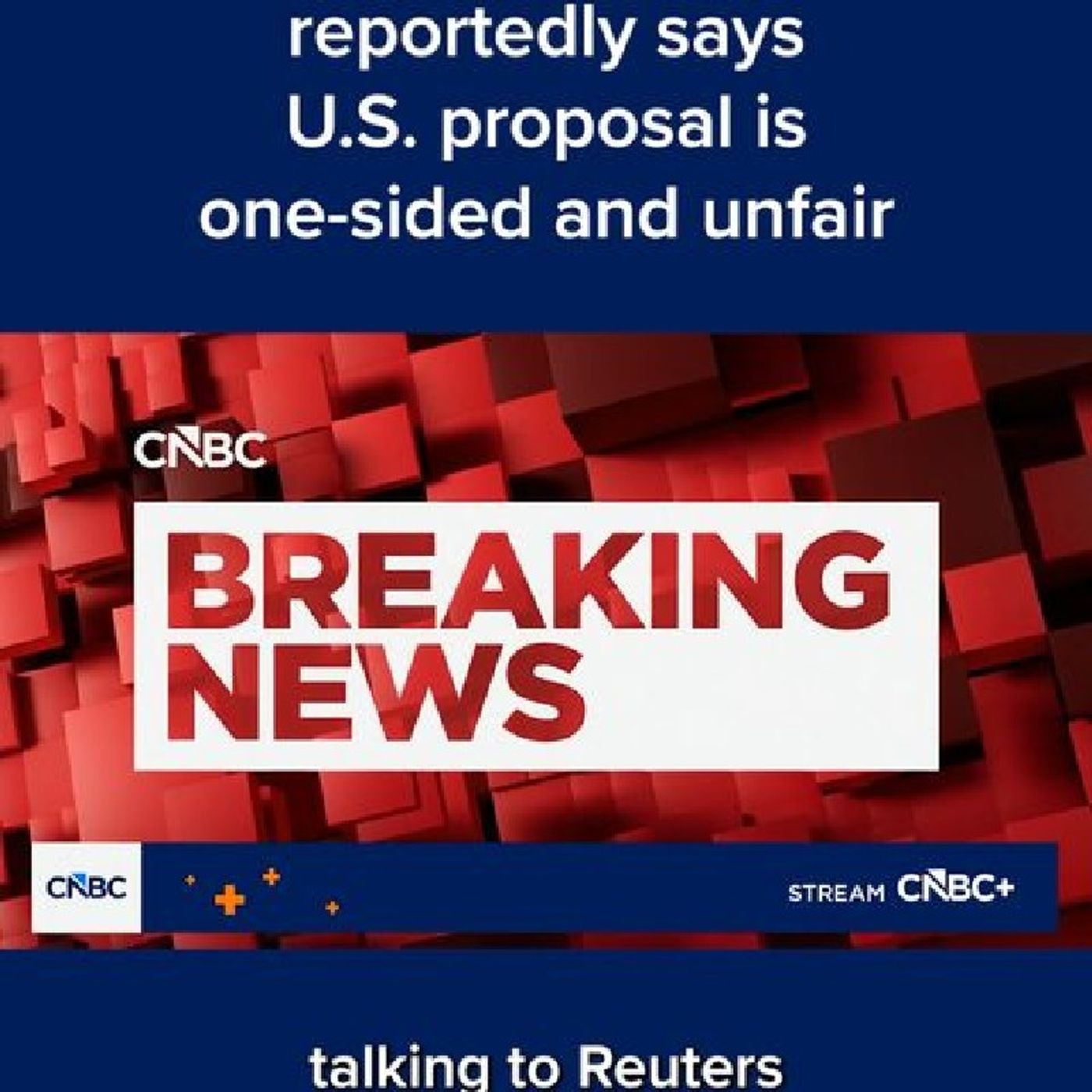 CNBC's Eamon Javers reports on a senior Iranian official rejecting the proposal from the United States calling it one-sided and unfair, acco episode artwork