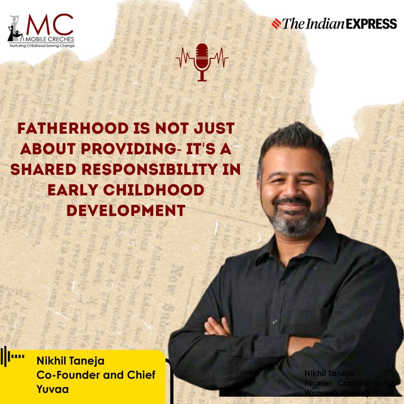 Mobile Creches: Fatherhood - a shared responsibility in Early Childhood Development