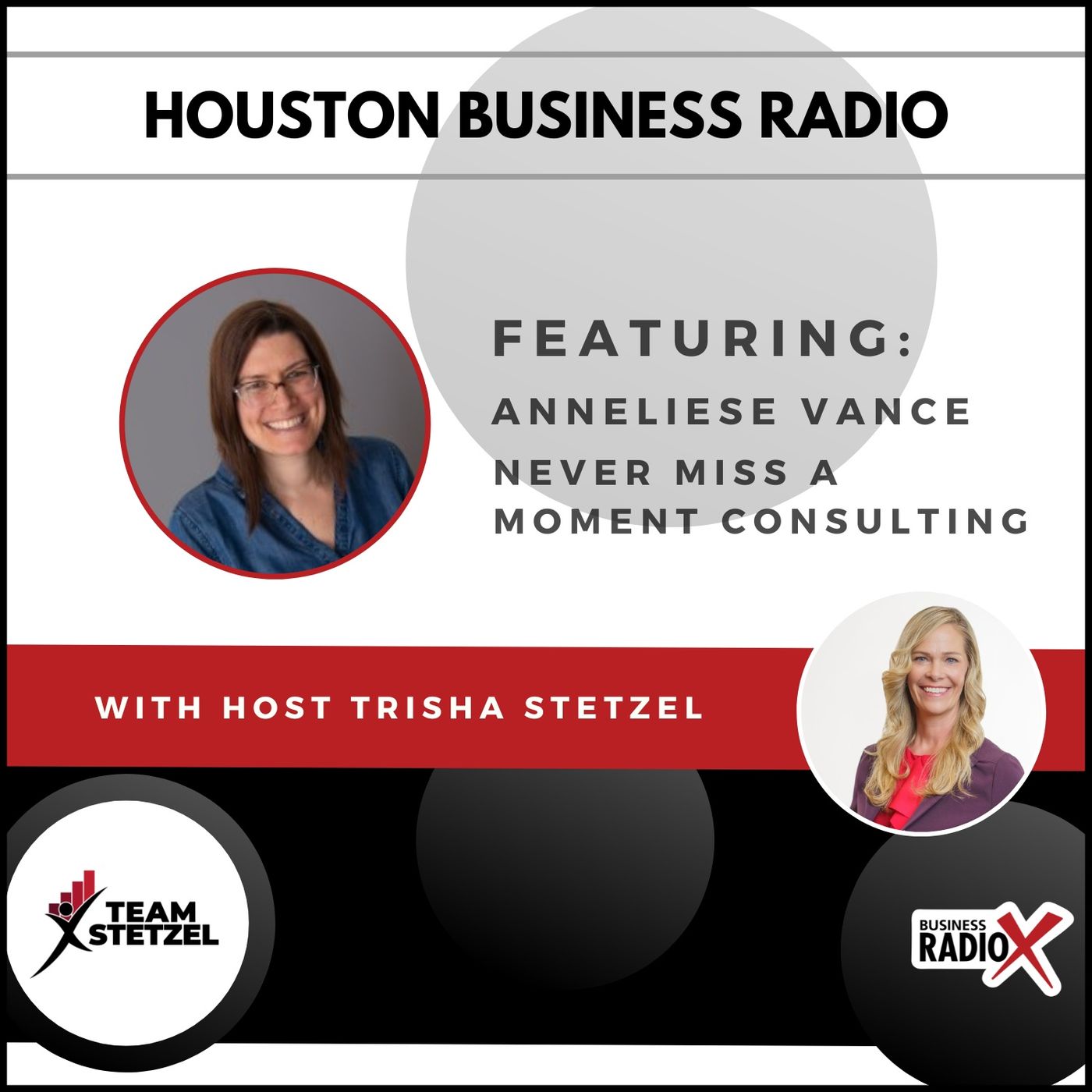 Anneliese Vance with Never Miss a Moment Consulting
