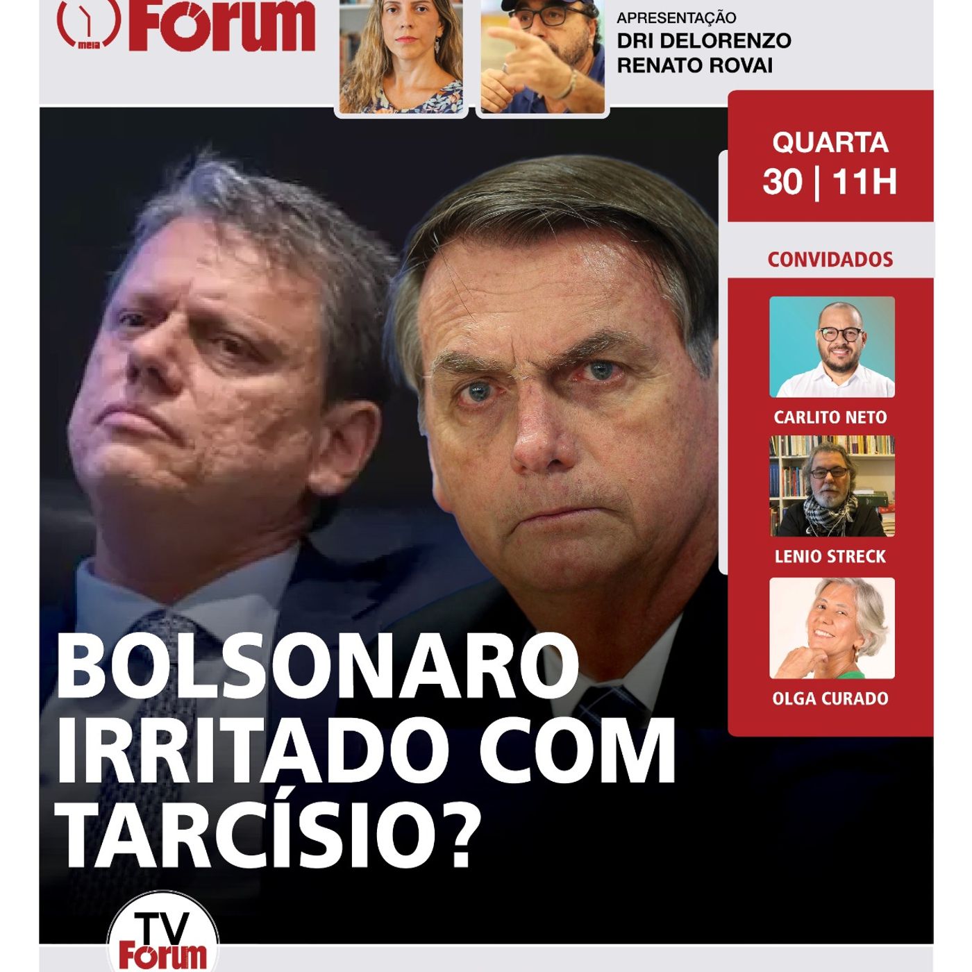 Bolsonaro irritado com Tarcísio? | Alternativa à anistia faz sentido? | A decisão de Glauber Braga episode artwork